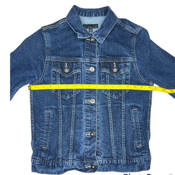 Uniqlo Women's Button Front Denim Jean Jacket Size Small - Picture 3 of 7